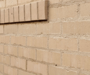 Керамический клинкер MILANO sandweiss, перевязка тон в тон