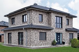 Клинкер Roben GRANITY, облицовка фасада коттеджа