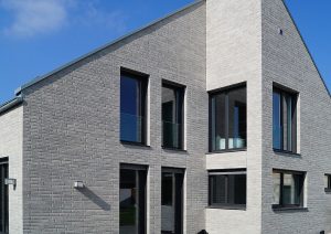 AARHUS weissgrau, фасад дома