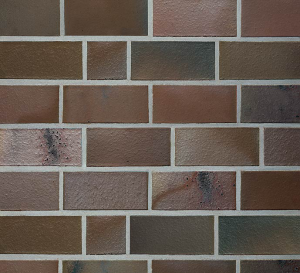 Клинкерный кирпич ACCUM schmelz blau-braun в формате 2DF (240x115x113)