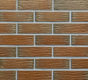 Клинкерный кирпич CANBERRA в формате NF. Рифленая поверхность