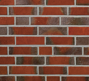 Клинкерный кирпич RYSUM flamm-bunt в формате NF (240x115x71)