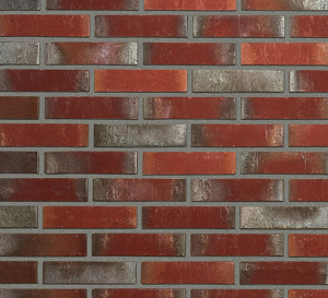 Клинкерный кирпич RYSUM flamm-bunt в формате WF (210x100x50)