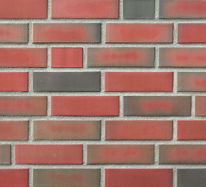 Клинкерный кирпич WESTERWALD bunt glatt в формате NF (240x115x71). Гладкая поверхность