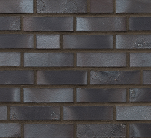 Клинкерный кирпич BRIGHTON kohle в формате NF (240x115x71)