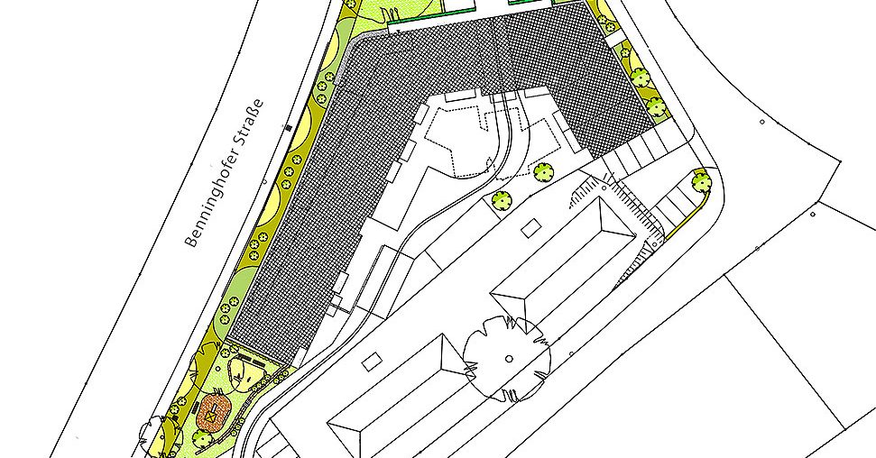 План жилой комплекс в Дортмунд