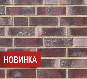 Новинка 2018 года. Клинкерный кирпич OXFORD kohle в формате NF (240x115x71)